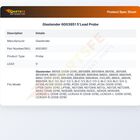Glastender 6003951 5'Lead Probe