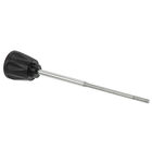 Globe M00225 7" Shaft Black Plastic Knob