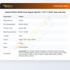 Hobart 913102-00163 Oven Signal Light Kit On & Heat