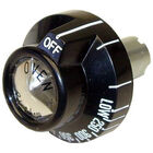 Southbend A3562 1-15/16" DIA Knob, Off-L0-250-500,mount 11/16"
