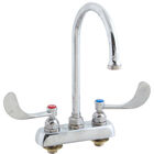 T&S Brass B-1141-04 4" Deck Faucet , GSNK,Wrstbld Handle
