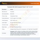Frymaster 826-2423 Computer Probe 11-1/4" X 4-1/4"