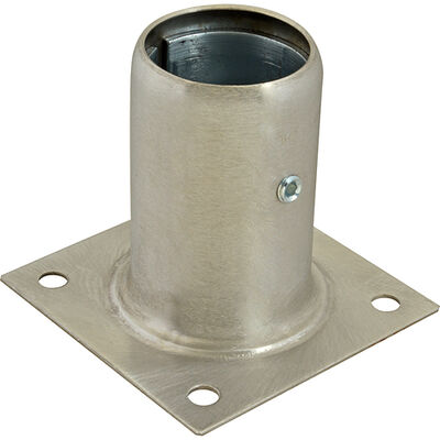 Standard Keil 1018-0406-1283 Socket Leg 3-1/2" Plate Mount SS
