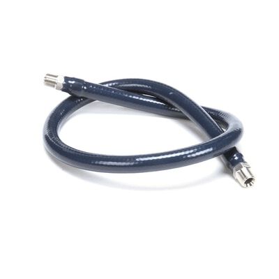 T&S Brass HW-2B-36 Water Hose With Male Fittings 3/8" Diameter