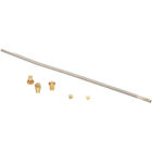 Hobart 426505-00006 1/4" S/S Flex Tube Kit Includes 2 Compression Nuts