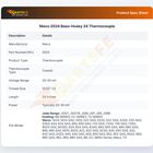 Nieco 2024 Baso-Husky 24 Thermocouple