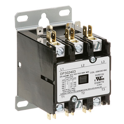 Market Forge 10-5467 Contactor (3 Pole,30 Amp,240V)