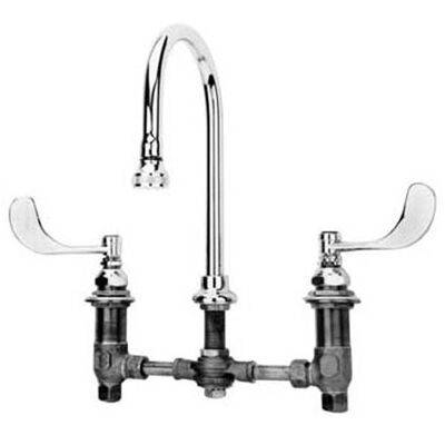 Swvl Gs Nck Med Faucet 8 In Centers For T&s Brass - Part# B0865-04