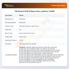 T&S Brass B-0108-M Spray Valve, LeadFree, 1.4GPM