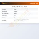 Ultrafryer 18A333 Relay - 24VAC