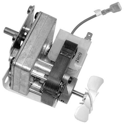 Roundup - AJ Antunes 7000270 Grill Toaster Gear Motor includes 2-1/8" OD Fan 3 RPM