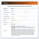 Hobart 18161 Thermostat Kxt, 3/16 X 12-1/4, 36, 175-500F