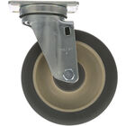 Imperial 1060 Oven Swivel Plate Caster Without Brake 5" DIA X 1-1/4" Wide
