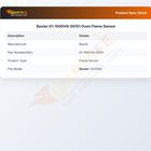 Baxter 01-1000V9-00151 Oven Flame Sensor