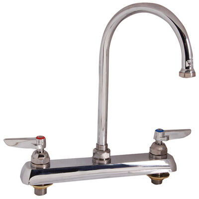 T&S Brass B1142 8"Deck Faucet , GSNK,Leadfree