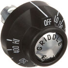 Hobart 715074 Black 1-15/16" DIA Knob with 1-1/4" Protrusion Extends
