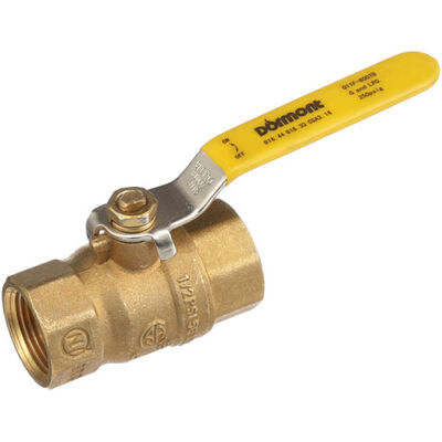 Frymaster FM8100237 Gas Shut-off Valve, 3/4" FPT, Dormont with Yellow Handle
