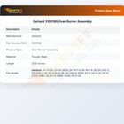 Garland 3100199 Oven Burner Assembly