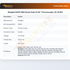 Blodgett 52091 Oven Thermocouple Snap Fit 48" 20-30mV 1980 Series