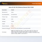 Hatco 02-08-116-00 Warmer Element 120V 1725W