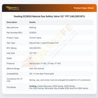 023624 Natural Gas Safety Valve 1/2" FPT 240,000 BTU