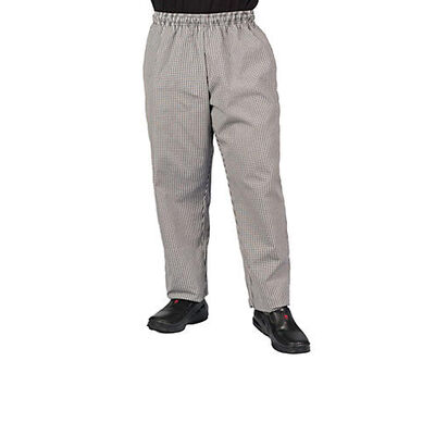 Allpoints 1056S KNG Sm Baggy Chef Pans Checkered