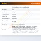 Delfield 3516043S Freezer Control