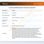 Frymaster 8060814 Safety Thermostat, Temp 425F