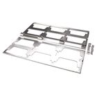 Duke 600448 Holding Cabinet Faceplate Kit Front Bars Only SS FWM3
