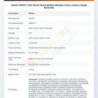 Hobart 416011-1 25V Direct Spark Ignition Module/ 4 Sec Lockout, Single Electrode