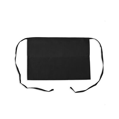 Allpoints 1047BLK KNG 15 in Waist Apron Black 3 Pockets
