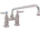 T&S Brass 0226 4" Deck Faucet , 10"Spt,Leadfree