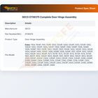 SECO 0739375 Complete Door Hinge Assembly