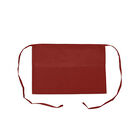 Allpoints 1047BRG KNG 15 in Waist Apron Burgundy 3 Pockets