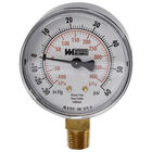 Groen GR001594 2-1/2"DIA Dual Scale Vacuum / Pressure Gauge W/ 1/4" Mpt Bottom