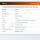 Everpure 9795-90 Prefilter Assembly with E20 Prefilter and 20" Filter Head