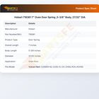 Hobart 718361 Oven Door Spring 7"