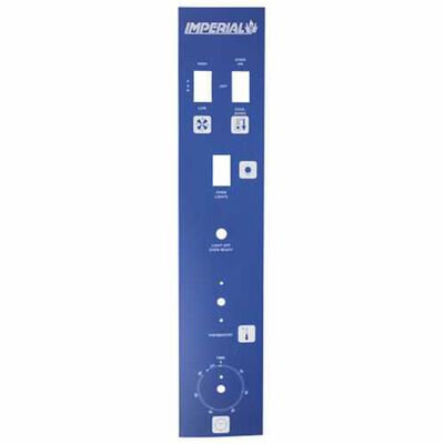 Imperial 1086 Control Panel Overlay