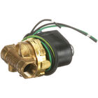 Hobart 857443-00001 Steamer Solenoid Valve W/ 18" Coil Wire Leads, 1/2" FPT
