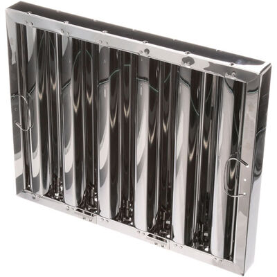 Captiveaire HRSS1620 Hoold Filter, Type6, 16 X 20 X 2;1620HRSS, Stainless Steel, BTM Bracket
