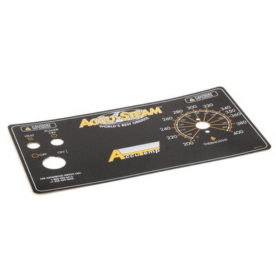 Accutemp AT2L-2715-1 Griddle Control Panel Overlay
