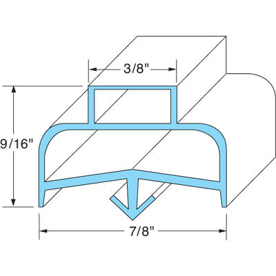 Delfield 1701087 Door Gasket