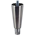 Montague 28441-6 Range Adjustable Stud Mount Leg SS 6" Height