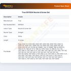 True E811504 Nozzle & Screw Set