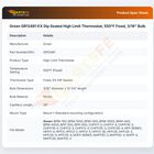 Groen GR13481 KX Dip Sealed High Limit Thermostat, 550&deg;F Fixed, 3/16" Bulb