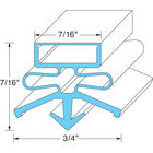 TRUE E810854 Magnetic Dart Mount Drawer Gasket,13" X 22-7/8"