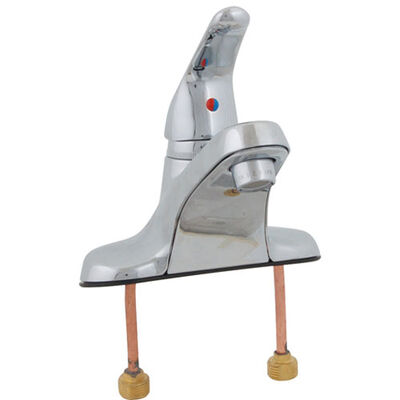 T&S Brass TS5SL-1000 4" Single Control Deck Faucet