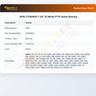 APW 21748900 Bearing 1-1/8" ID PTFE