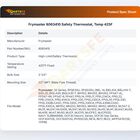 Frymaster 8063410 Safety Thermostat, Temp 425F