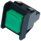 Roundup - AJ Antunes 4010166 Momentary Switch On/off Push Button Green 15/16" X 1-3/16"